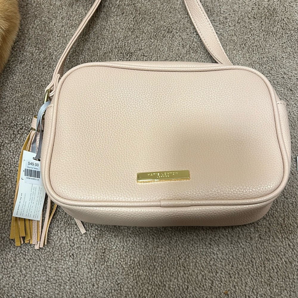 Katie Loxton crossbody purse
Blush color